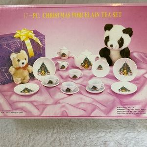 Christmas 17pc Tea Party Set (child size)